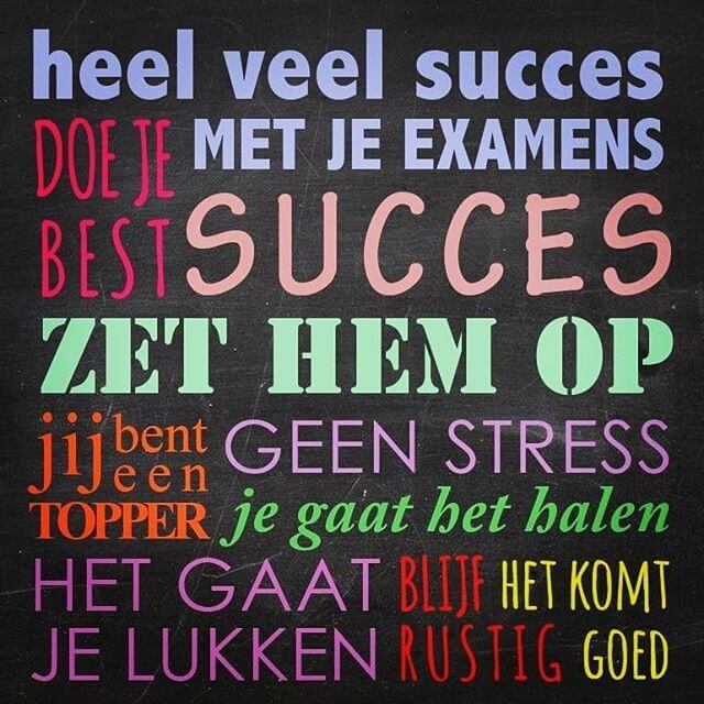 Succes examen